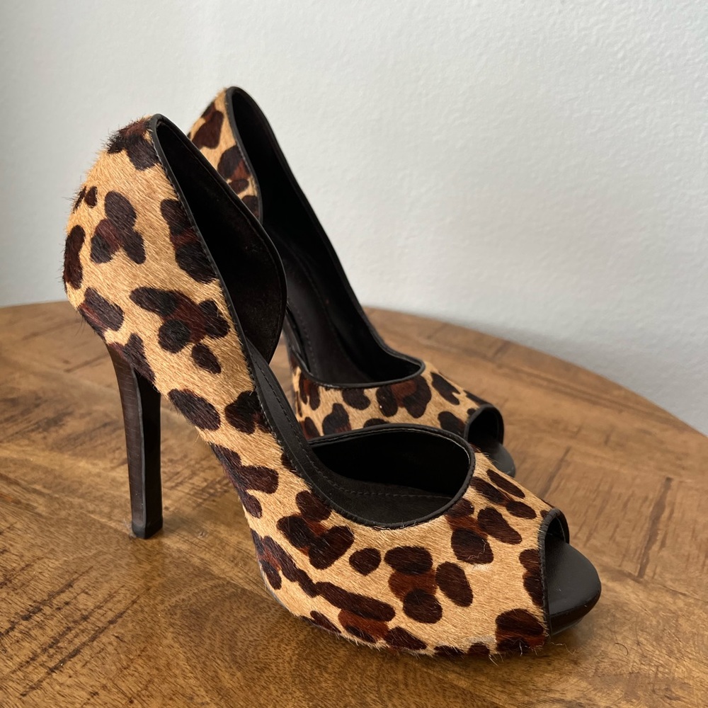 Leopard Heels